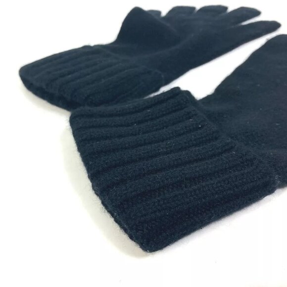 LOUIS VUITTON M72682 Damier Gon Helsinki Glove gloves Cashmere Black - Picture 7 of 16